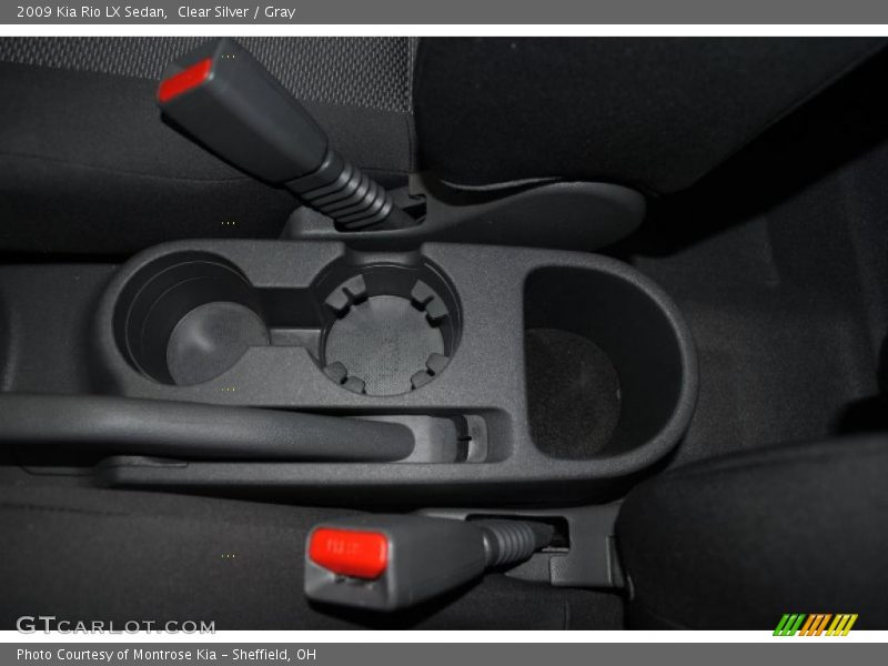 Clear Silver / Gray 2009 Kia Rio LX Sedan