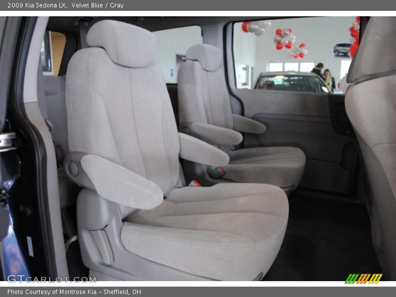 Velvet Blue / Gray 2009 Kia Sedona LX