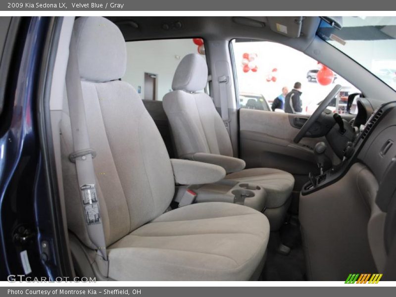 Velvet Blue / Gray 2009 Kia Sedona LX