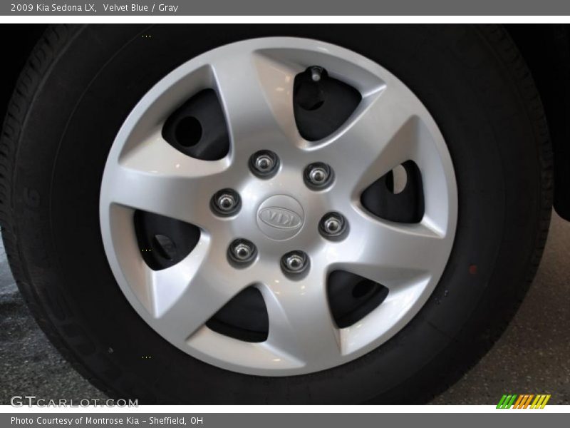 Velvet Blue / Gray 2009 Kia Sedona LX