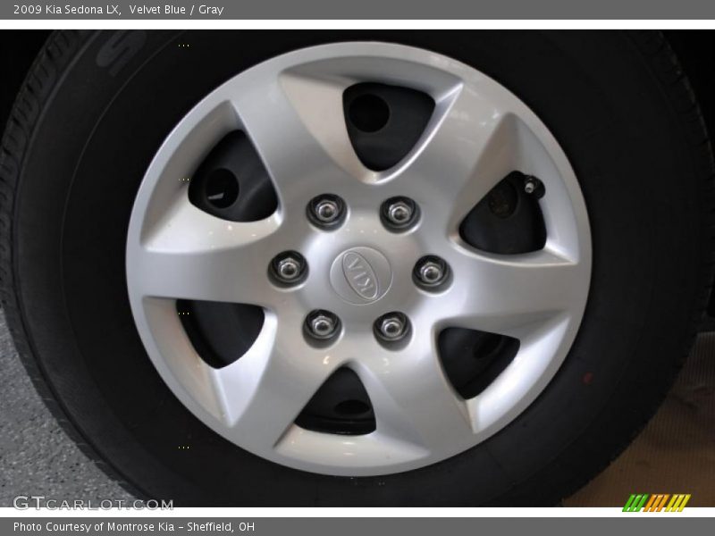 Velvet Blue / Gray 2009 Kia Sedona LX
