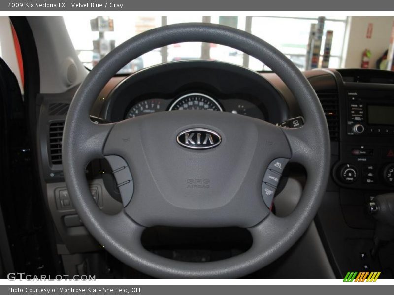 Velvet Blue / Gray 2009 Kia Sedona LX