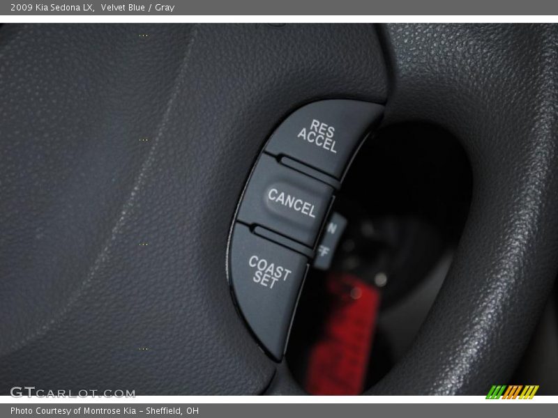 Velvet Blue / Gray 2009 Kia Sedona LX