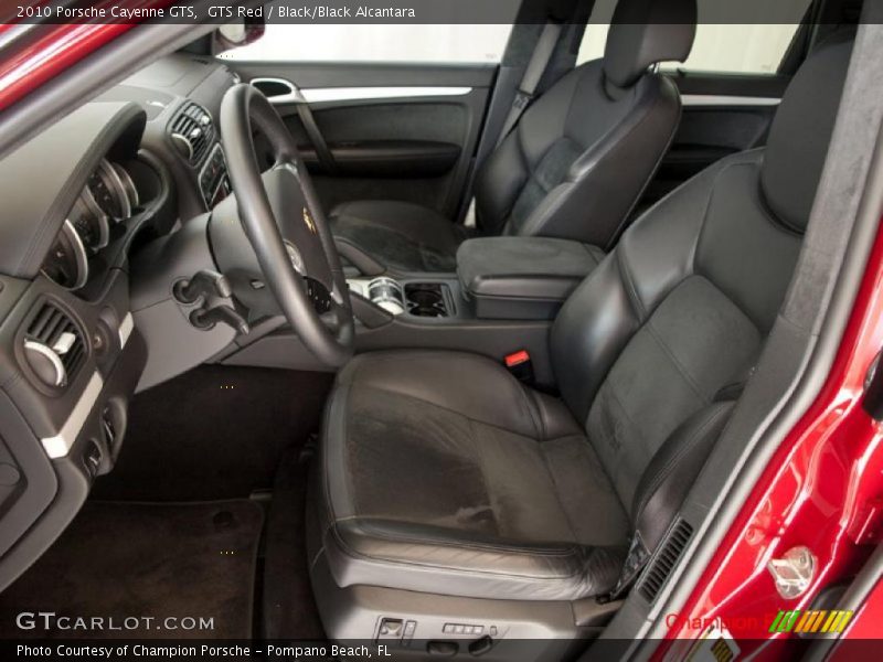 GTS Red / Black/Black Alcantara 2010 Porsche Cayenne GTS