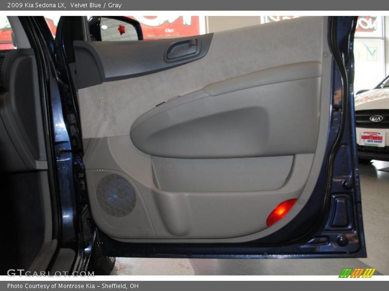 Velvet Blue / Gray 2009 Kia Sedona LX