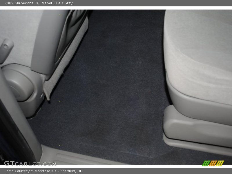 Velvet Blue / Gray 2009 Kia Sedona LX
