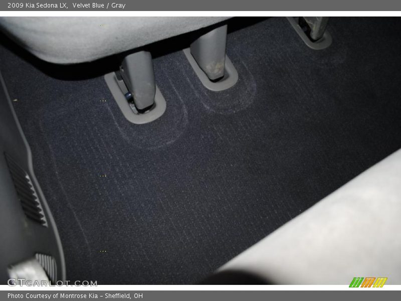 Velvet Blue / Gray 2009 Kia Sedona LX
