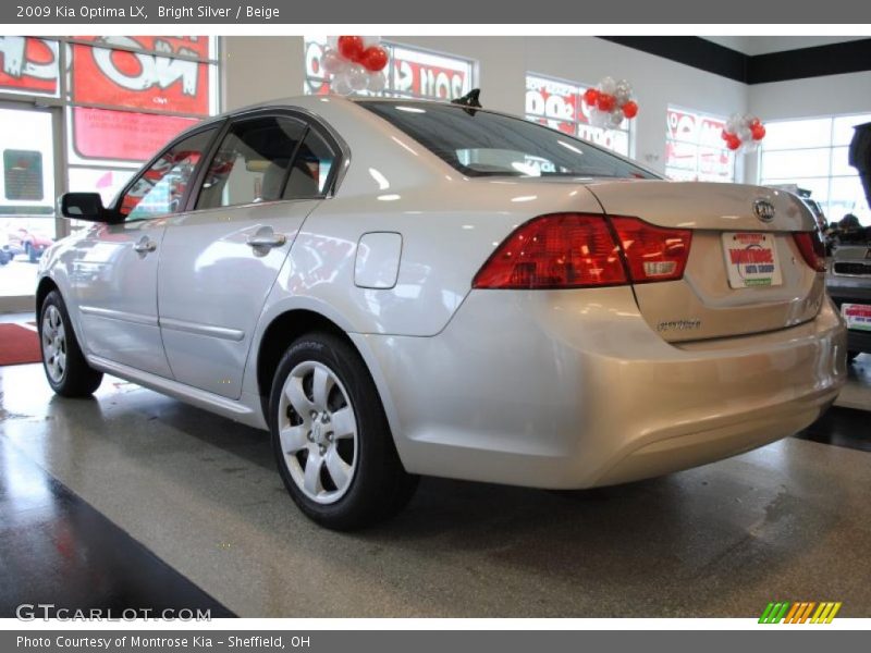 Bright Silver / Beige 2009 Kia Optima LX