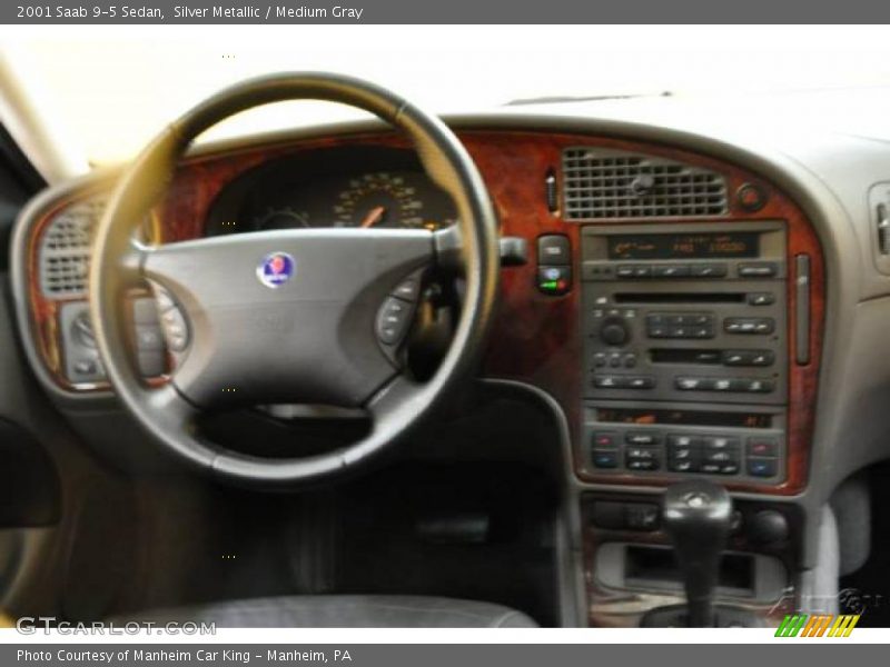 Silver Metallic / Medium Gray 2001 Saab 9-5 Sedan