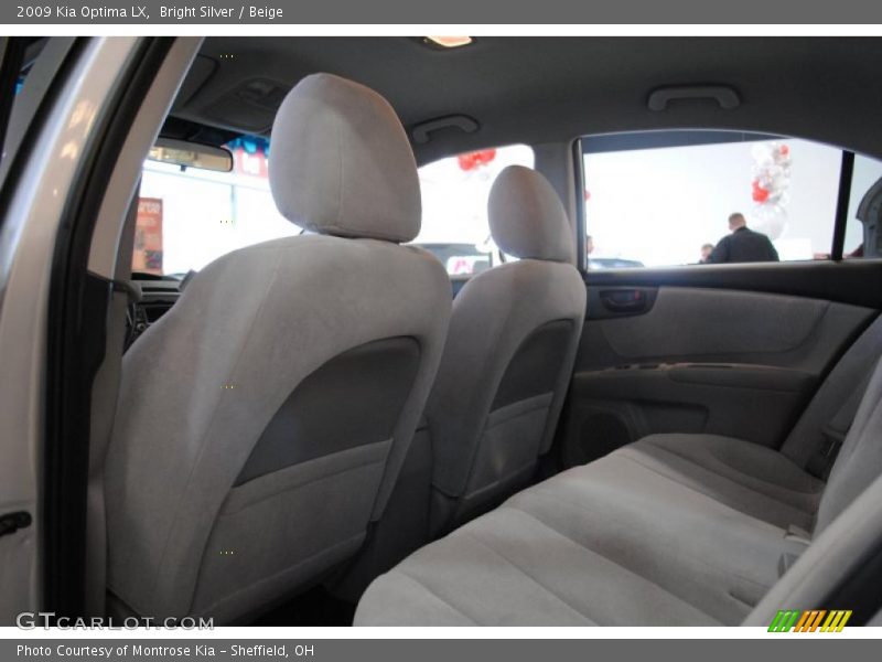 Bright Silver / Beige 2009 Kia Optima LX