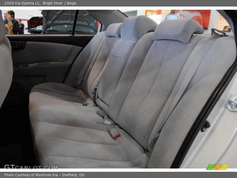 Bright Silver / Beige 2009 Kia Optima LX