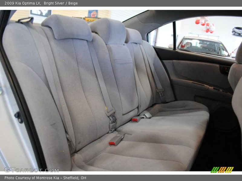 Bright Silver / Beige 2009 Kia Optima LX