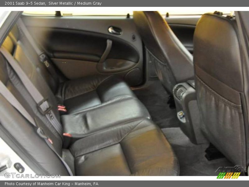 Silver Metallic / Medium Gray 2001 Saab 9-5 Sedan