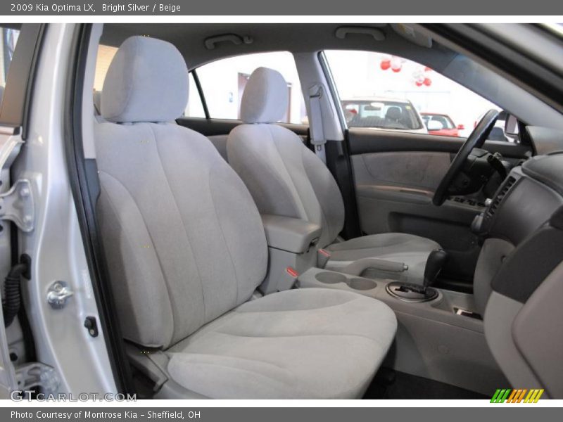 Bright Silver / Beige 2009 Kia Optima LX