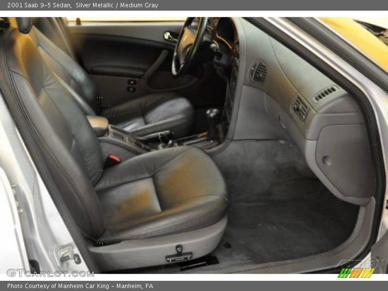 Silver Metallic / Medium Gray 2001 Saab 9-5 Sedan