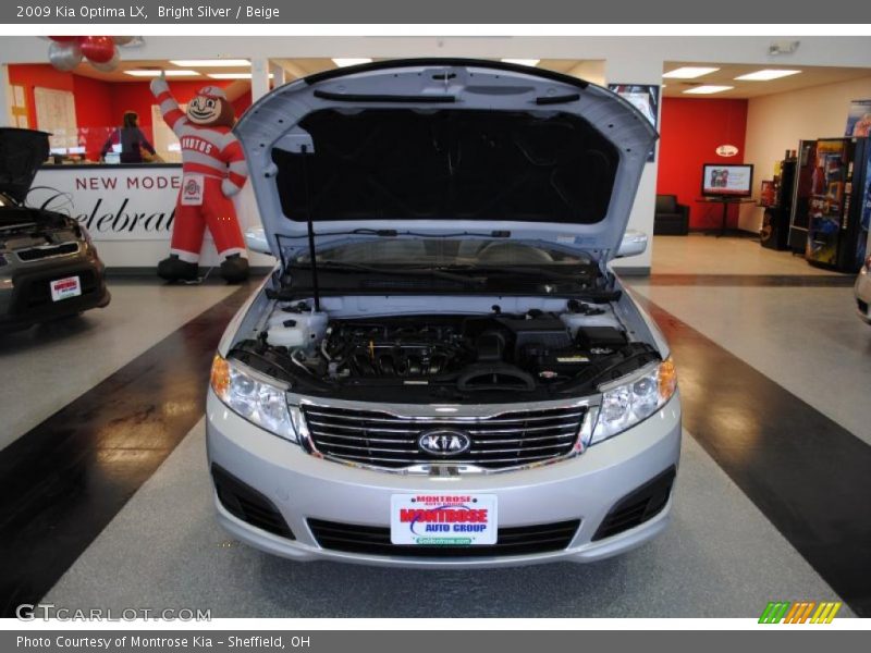 Bright Silver / Beige 2009 Kia Optima LX