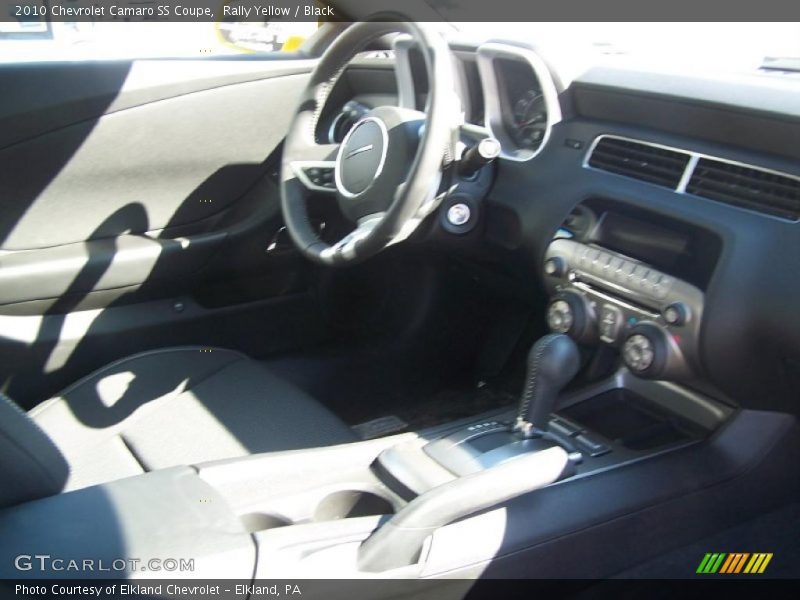 Rally Yellow / Black 2010 Chevrolet Camaro SS Coupe