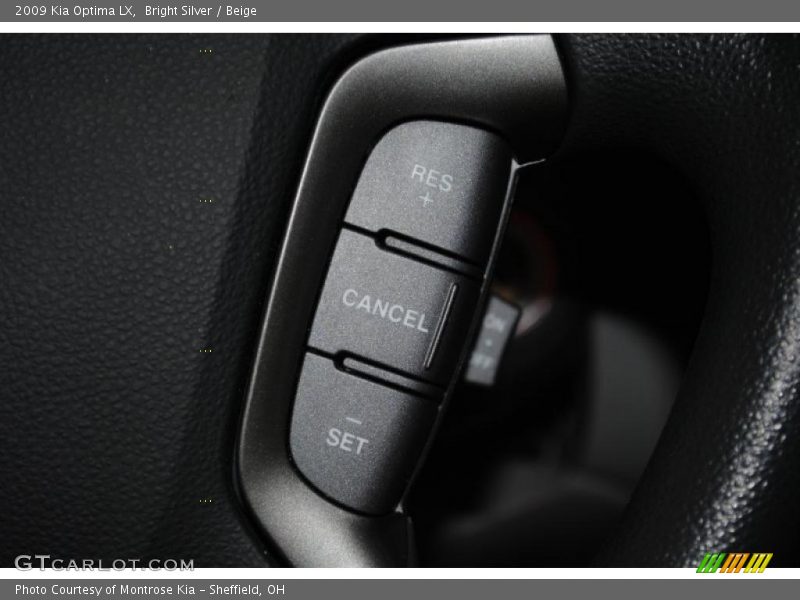 Bright Silver / Beige 2009 Kia Optima LX