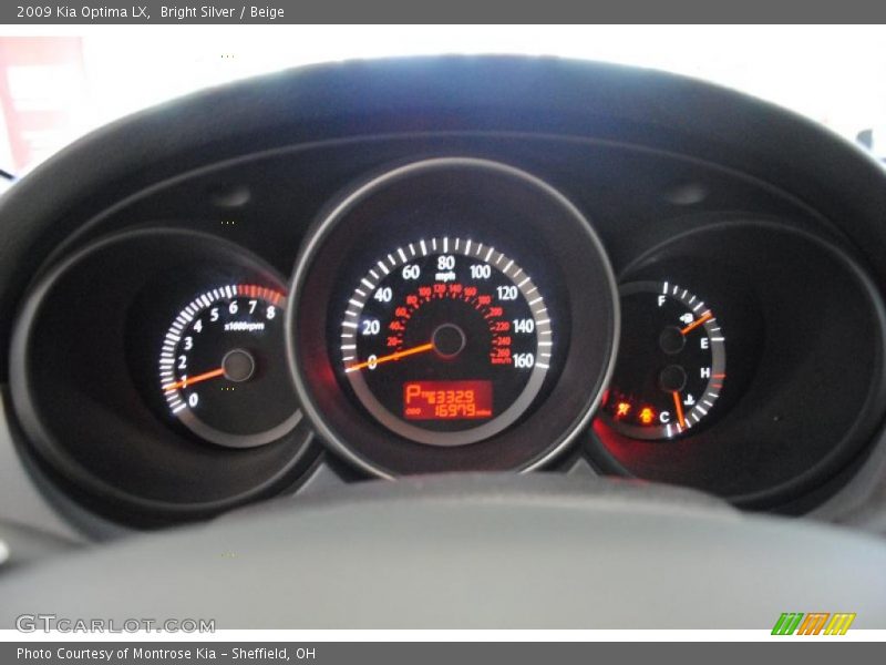 Bright Silver / Beige 2009 Kia Optima LX