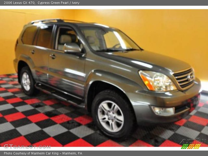 Cypress Green Pearl / Ivory 2006 Lexus GX 470