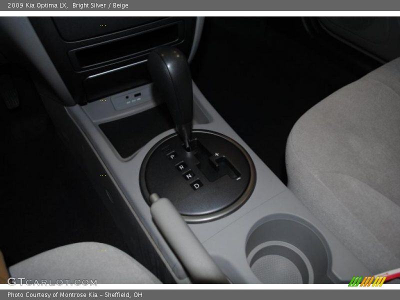 Bright Silver / Beige 2009 Kia Optima LX