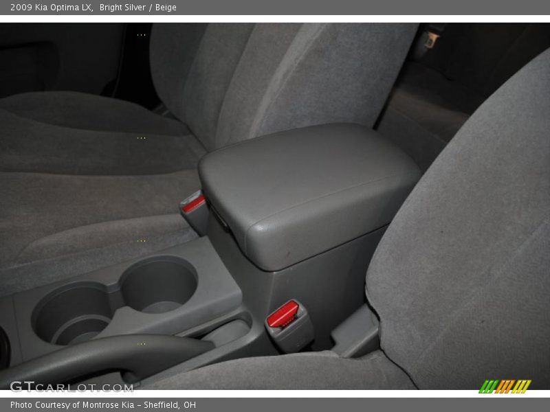 Bright Silver / Beige 2009 Kia Optima LX