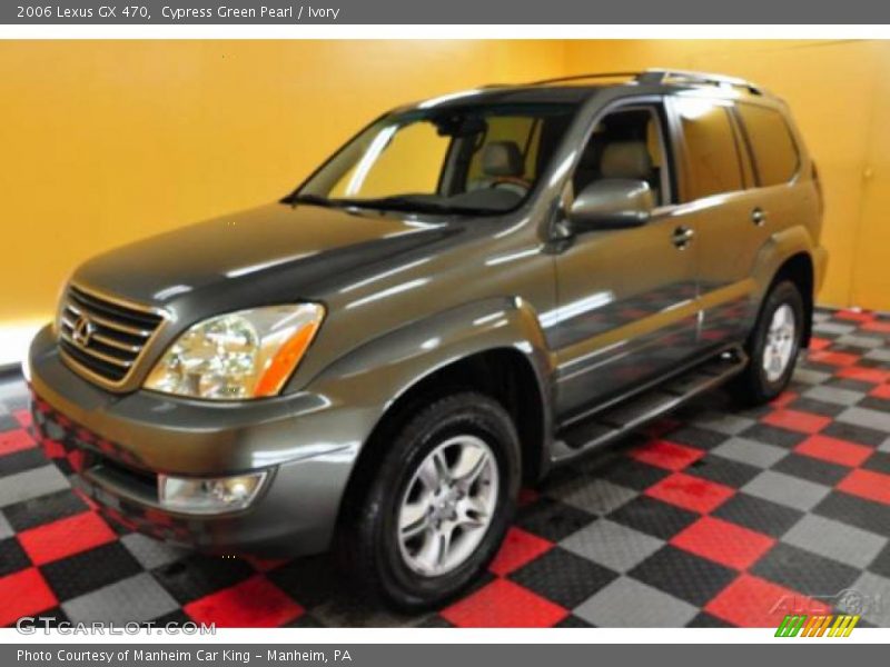 Cypress Green Pearl / Ivory 2006 Lexus GX 470