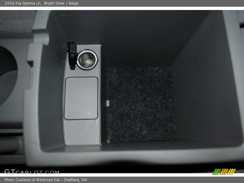 Bright Silver / Beige 2009 Kia Optima LX