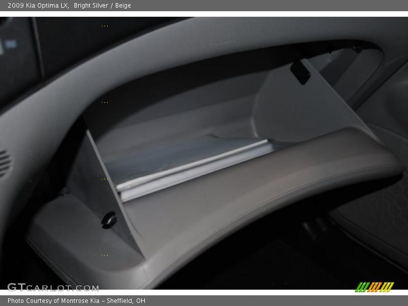 Bright Silver / Beige 2009 Kia Optima LX