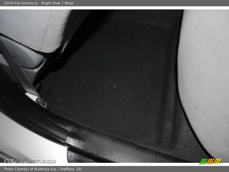 Bright Silver / Beige 2009 Kia Optima LX