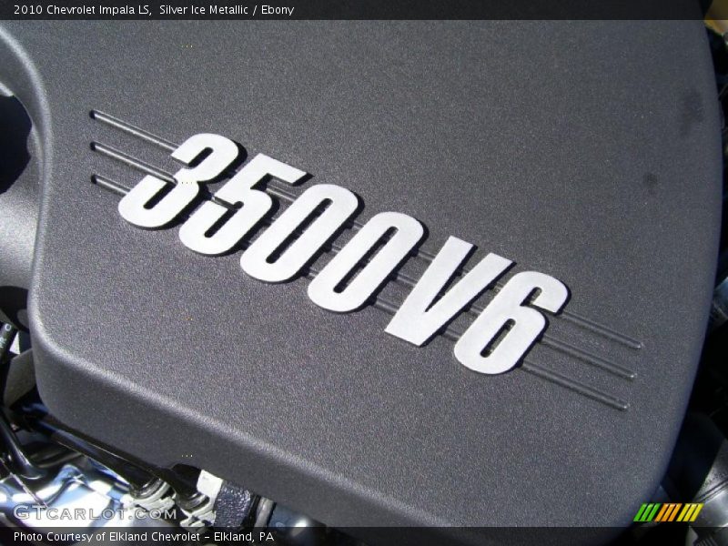Silver Ice Metallic / Ebony 2010 Chevrolet Impala LS