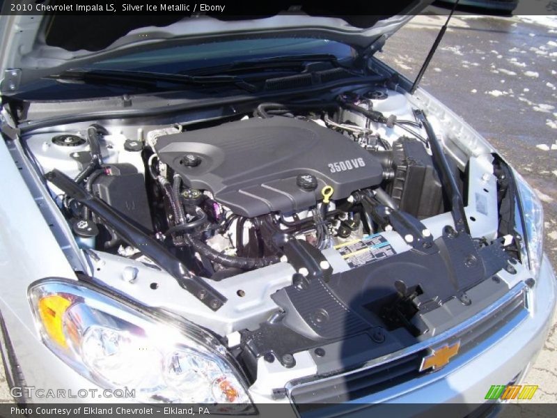 Silver Ice Metallic / Ebony 2010 Chevrolet Impala LS