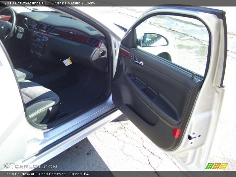 Silver Ice Metallic / Ebony 2010 Chevrolet Impala LS