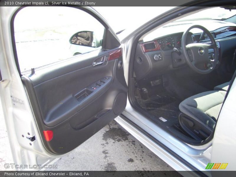 Silver Ice Metallic / Ebony 2010 Chevrolet Impala LS