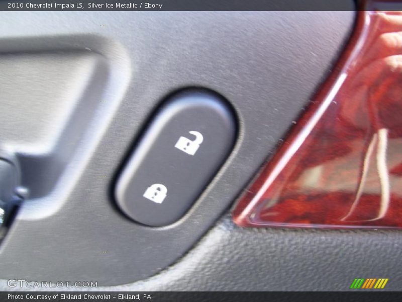 Silver Ice Metallic / Ebony 2010 Chevrolet Impala LS