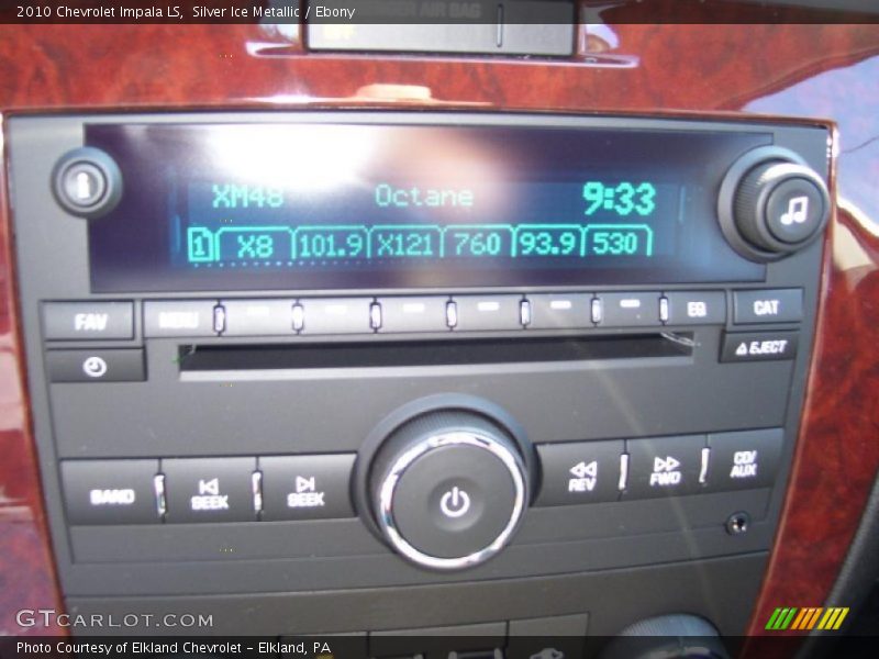 Silver Ice Metallic / Ebony 2010 Chevrolet Impala LS