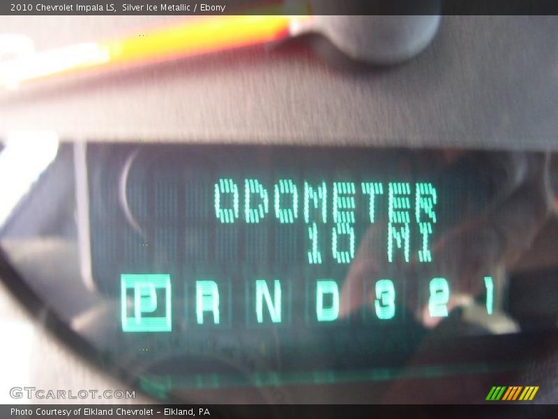 Silver Ice Metallic / Ebony 2010 Chevrolet Impala LS