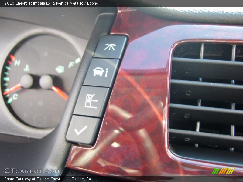 Silver Ice Metallic / Ebony 2010 Chevrolet Impala LS