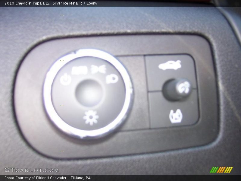 Silver Ice Metallic / Ebony 2010 Chevrolet Impala LS