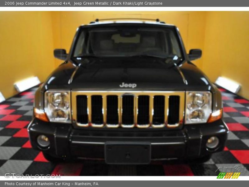 Jeep Green Metallic / Dark Khaki/Light Graystone 2006 Jeep Commander Limited 4x4