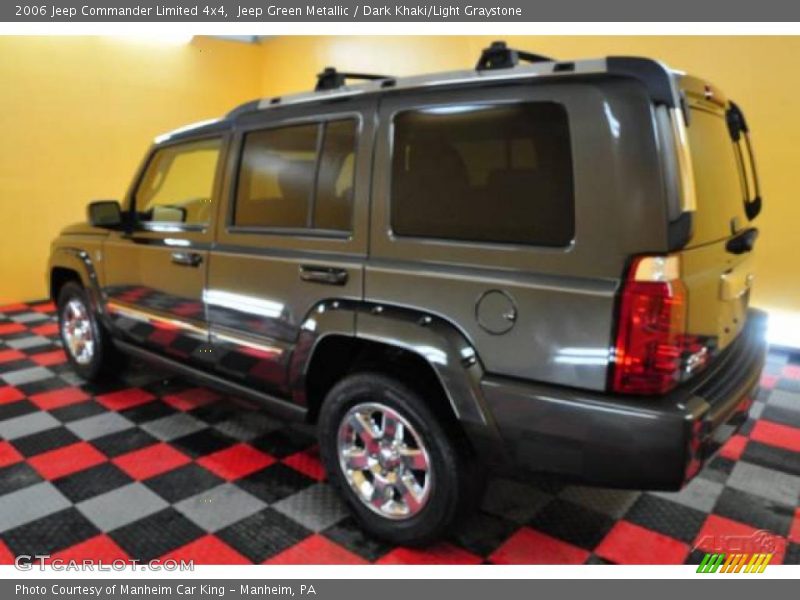 Jeep Green Metallic / Dark Khaki/Light Graystone 2006 Jeep Commander Limited 4x4