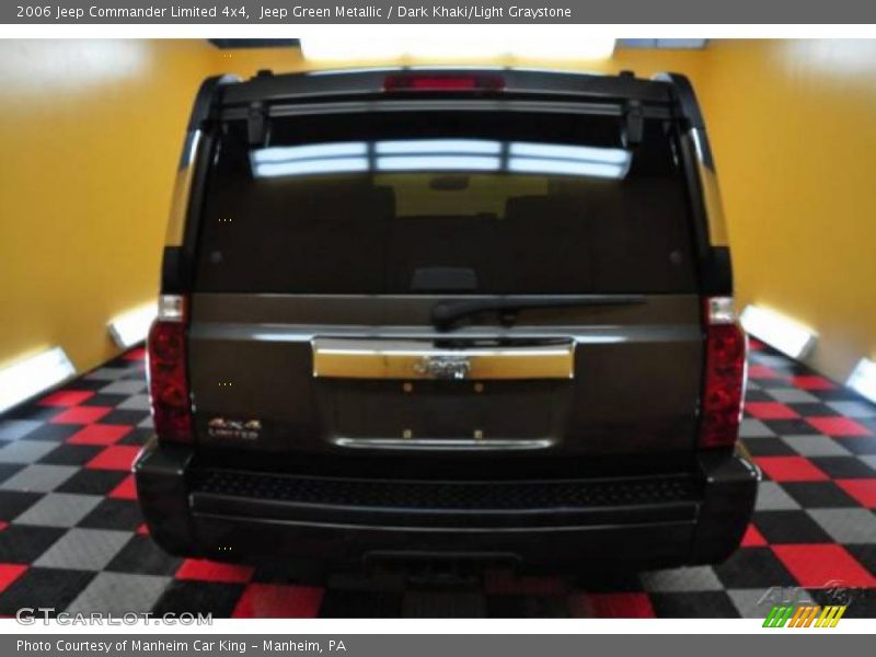 Jeep Green Metallic / Dark Khaki/Light Graystone 2006 Jeep Commander Limited 4x4