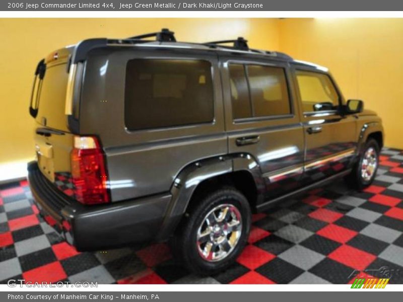 Jeep Green Metallic / Dark Khaki/Light Graystone 2006 Jeep Commander Limited 4x4