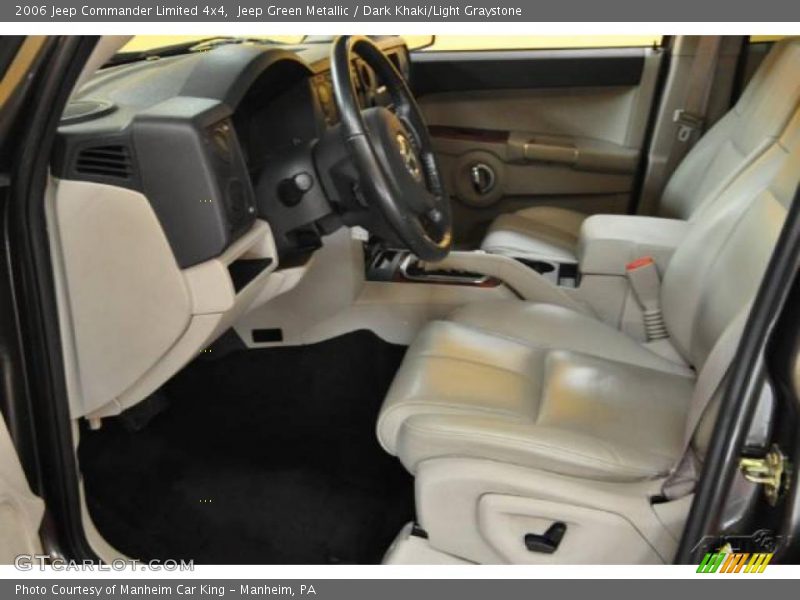 Jeep Green Metallic / Dark Khaki/Light Graystone 2006 Jeep Commander Limited 4x4