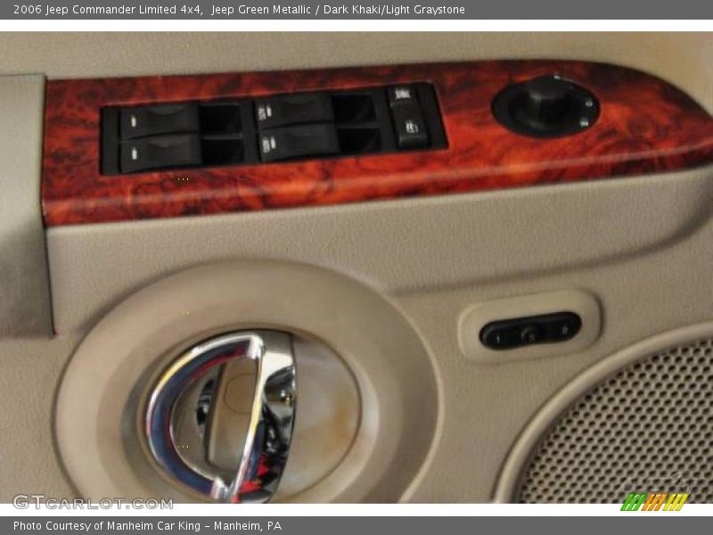 Jeep Green Metallic / Dark Khaki/Light Graystone 2006 Jeep Commander Limited 4x4