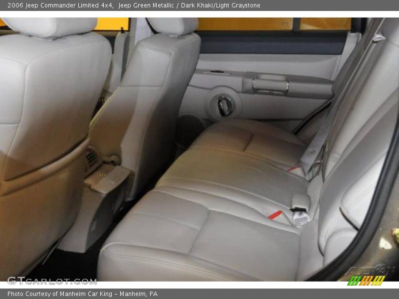 Jeep Green Metallic / Dark Khaki/Light Graystone 2006 Jeep Commander Limited 4x4