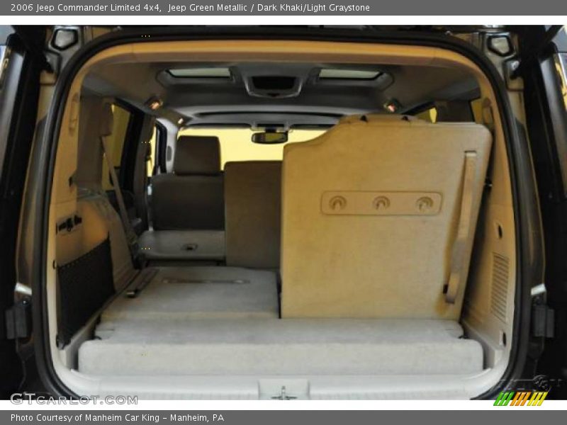 Jeep Green Metallic / Dark Khaki/Light Graystone 2006 Jeep Commander Limited 4x4