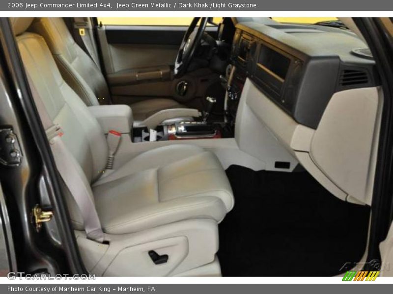 Jeep Green Metallic / Dark Khaki/Light Graystone 2006 Jeep Commander Limited 4x4