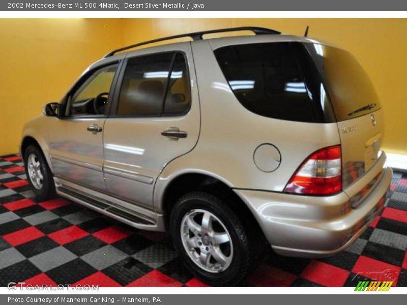 Desert Silver Metallic / Java 2002 Mercedes-Benz ML 500 4Matic