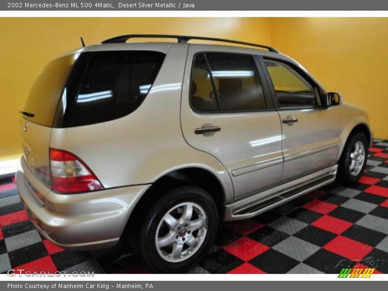 Desert Silver Metallic / Java 2002 Mercedes-Benz ML 500 4Matic